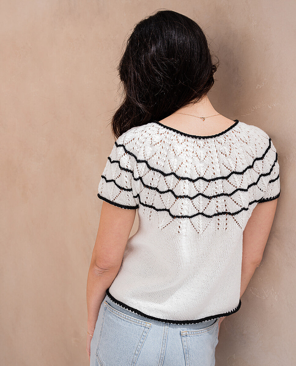 MODÈLE PULL LILA