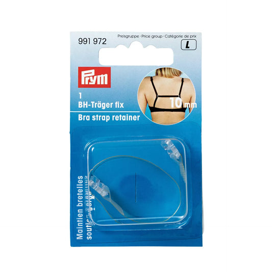 Maintien bretelles soutien-gorge, 10mm, transparent