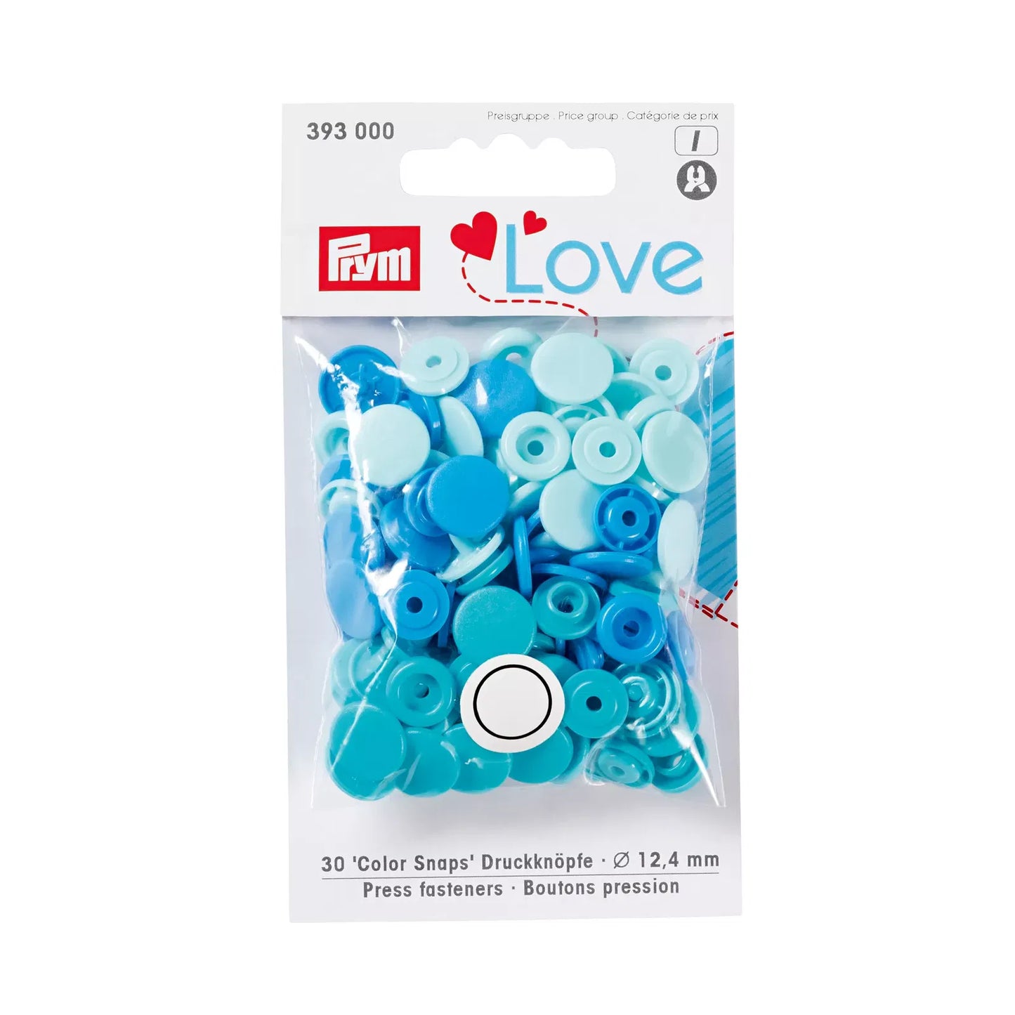 Bouton pression Color Snaps 12.4mm