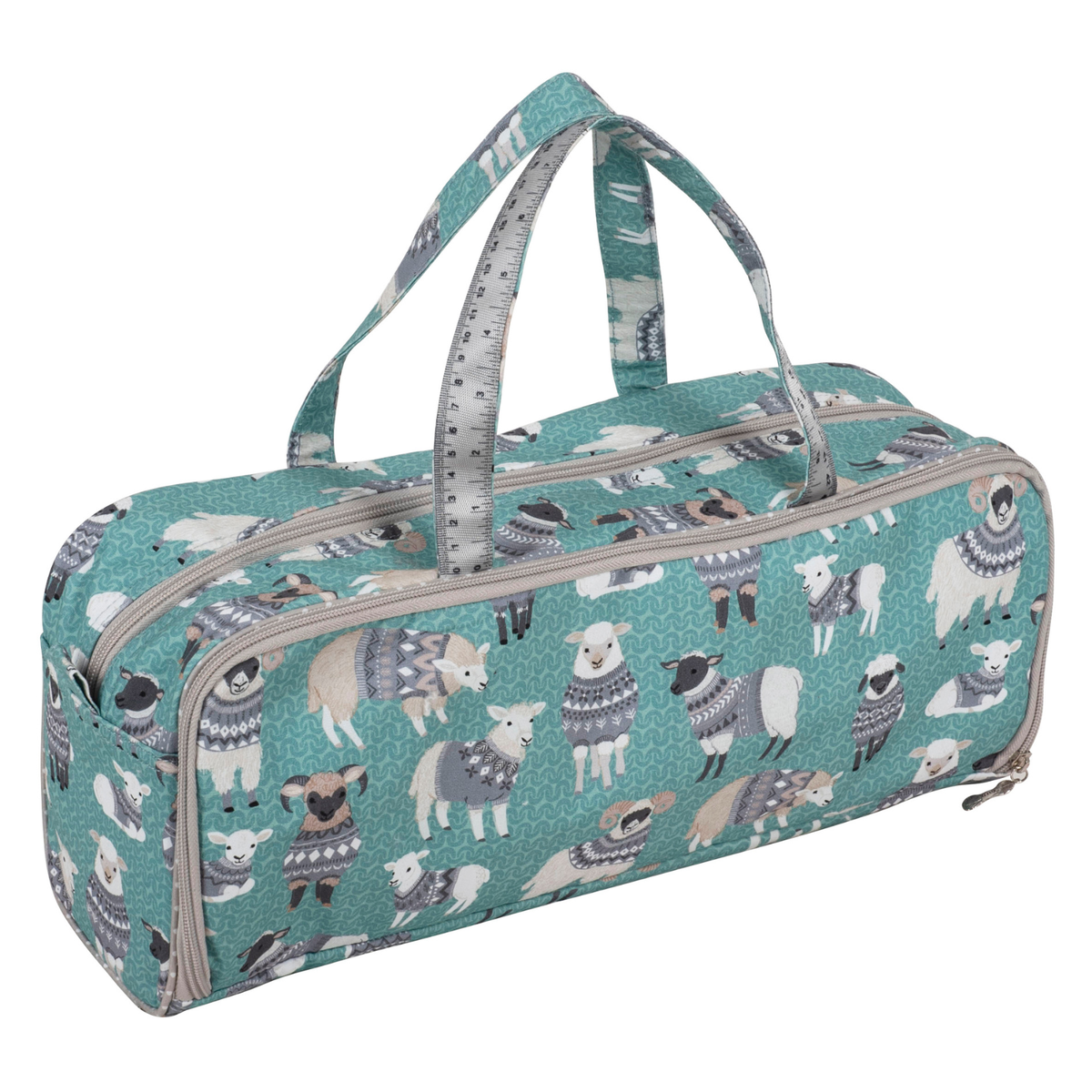 Sac de tricot avec compartiments pour aiguilles