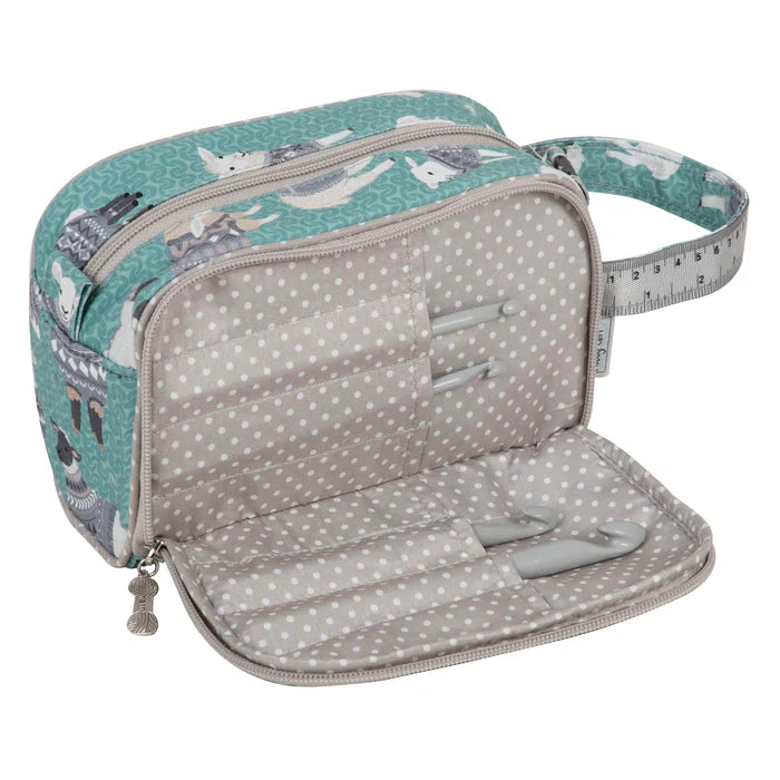 Sac de crochet avec compartiments