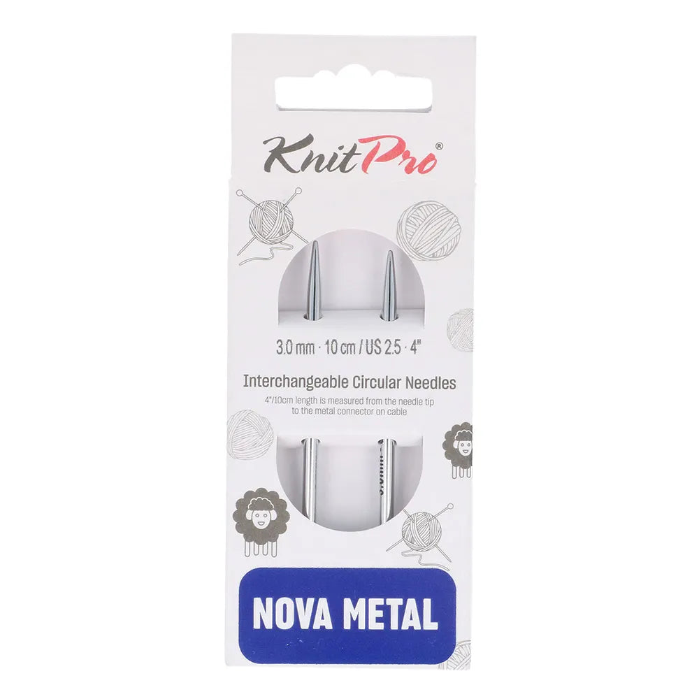 KnitPro Nova Metal interchangeable needle tips