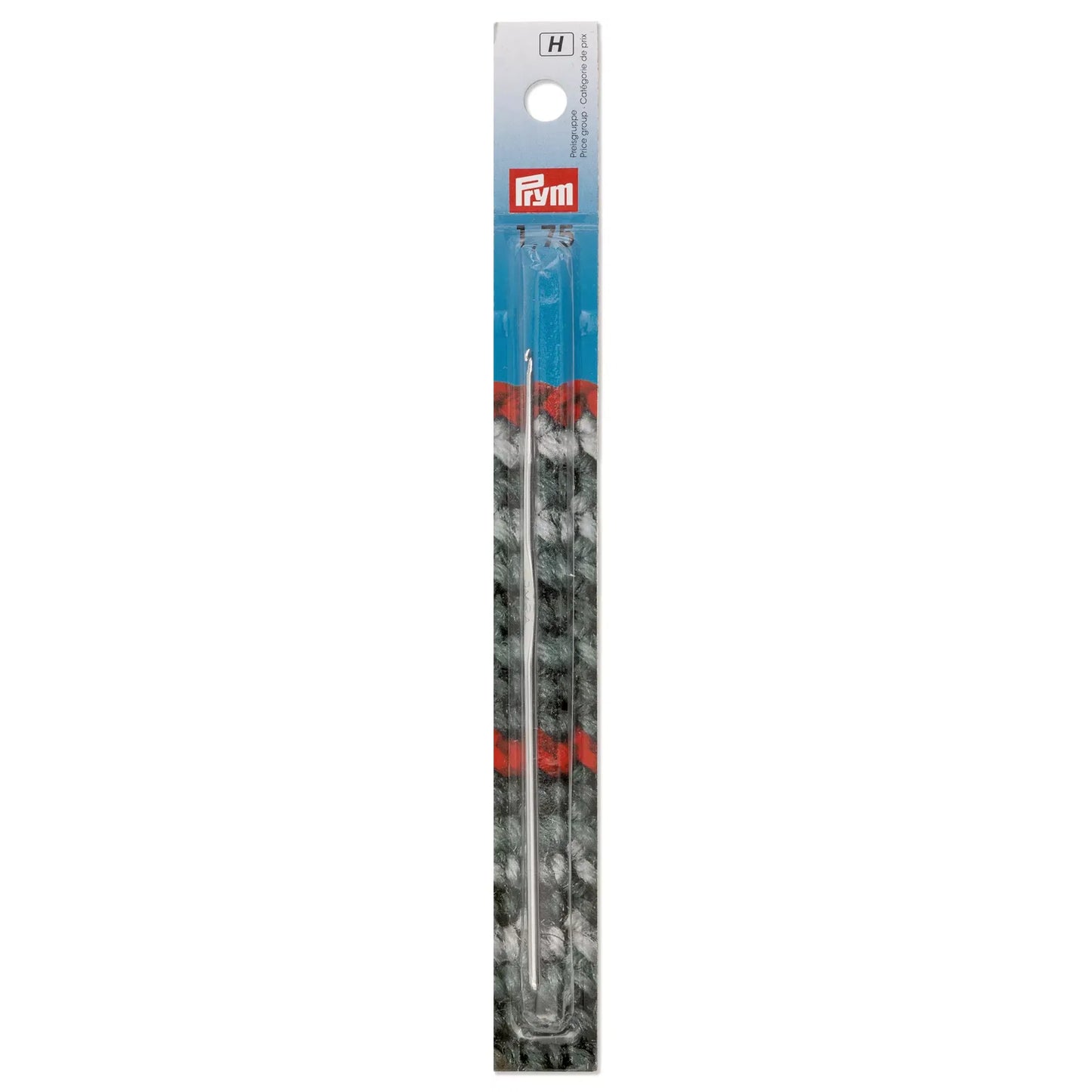Crochets pour soie/coton sans manche, 12,5 cm, argenté