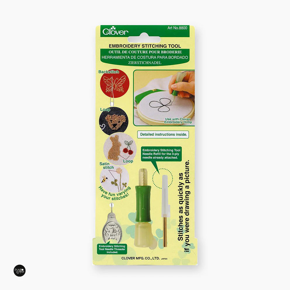 Outil de broderie Punch Clover