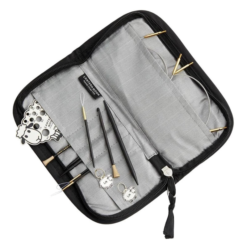 Lantern Moon Étui Knit Aid – motif Ajrak