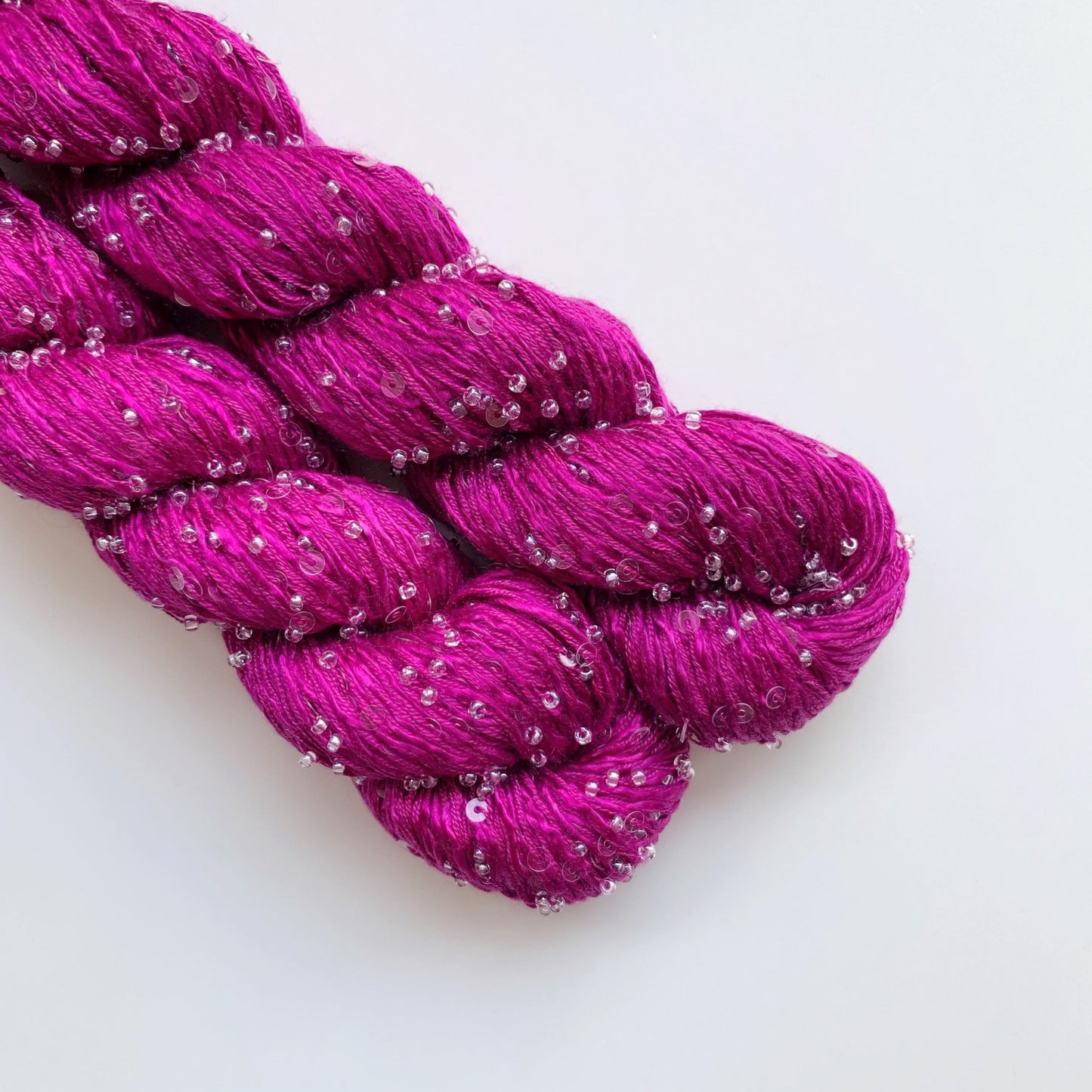 BEADED SILK + SEQUINS LIGHT