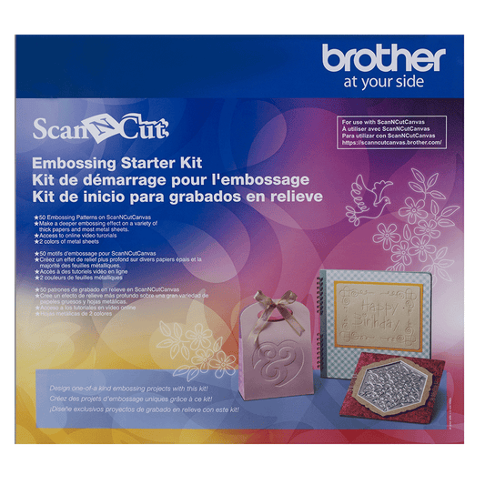 Kit de démarrage pour l’embossage pour ScanNCut