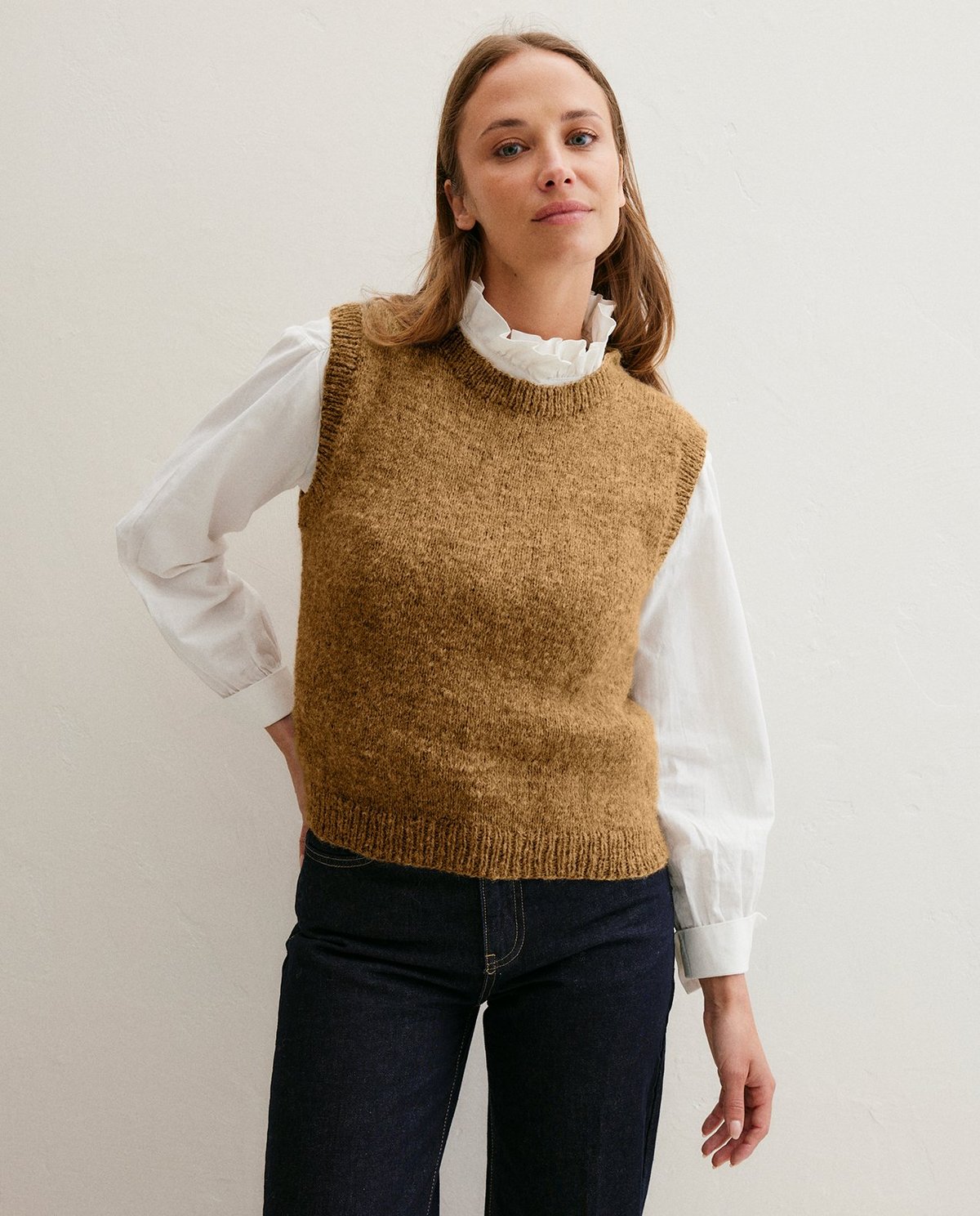 Modèle Pull Femme Olive