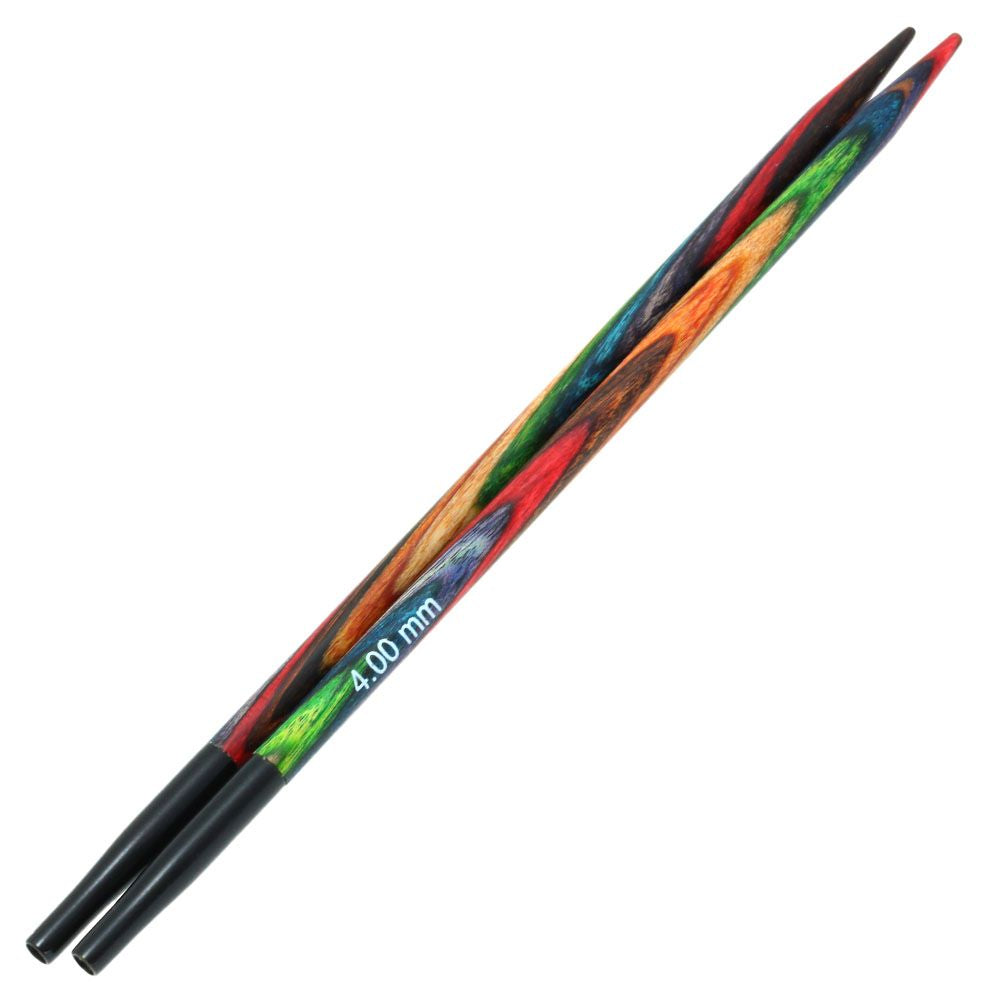 Pointes Aiguilles interchangeables en bois Multicolor 13cm