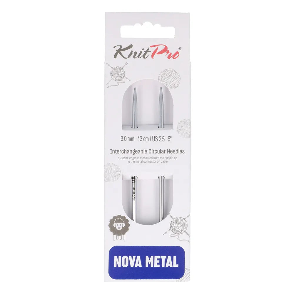 KnitPro Nova Metal interchangeable needle tips