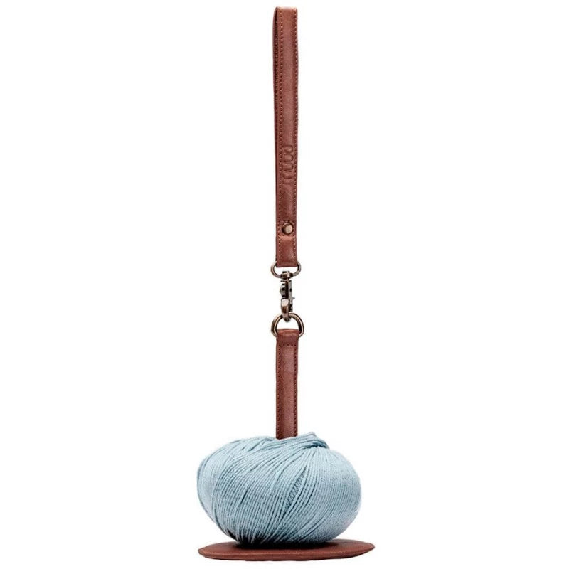 GYRIT- WHISKY - PORTE-FIL AVEC DRAGONNE EN CUIR MUUD
