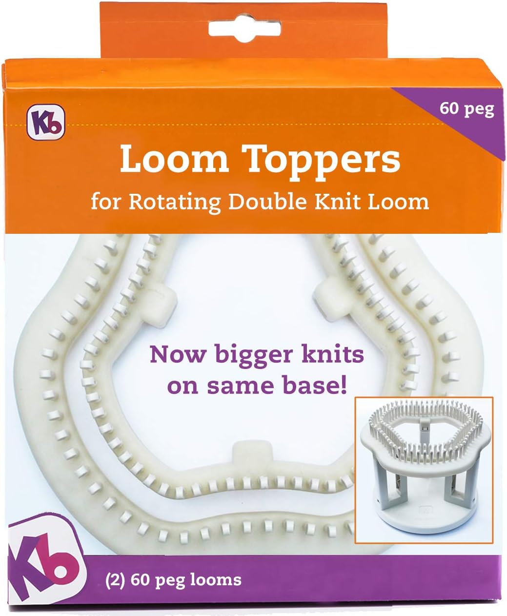 Métier à tricoter circulaire double