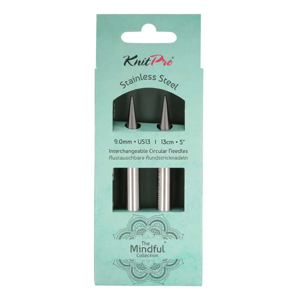 Aiguilles interchangeables de 13 cm en acier inoxydables Mindful