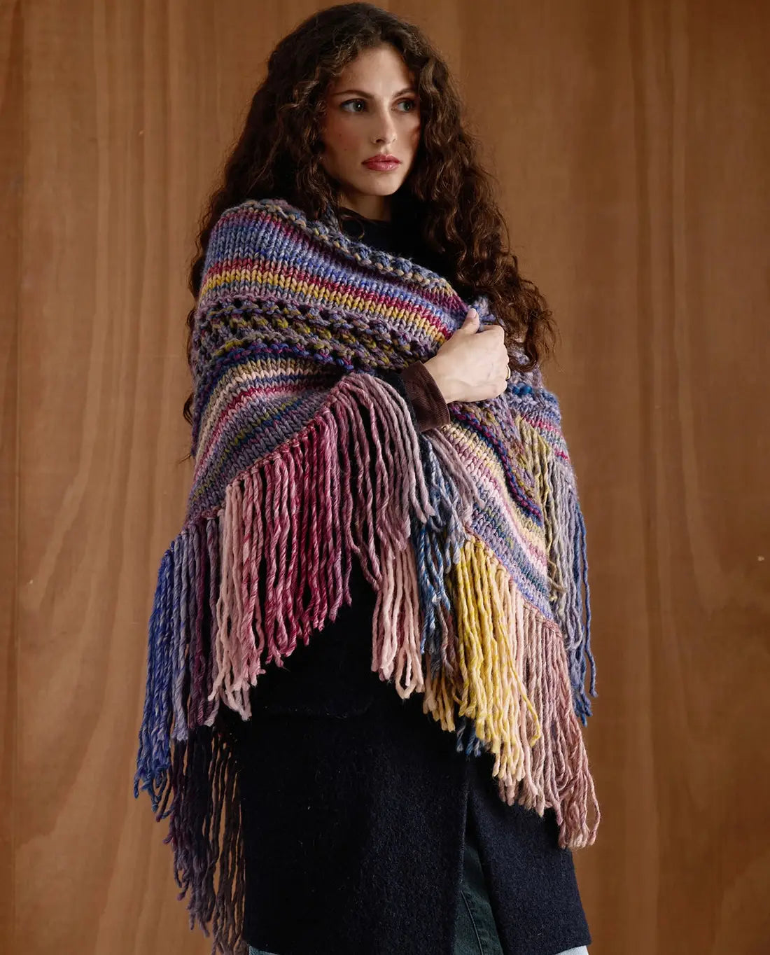 MODÈLE ACCESSOIRE CHÂLE FLORANE