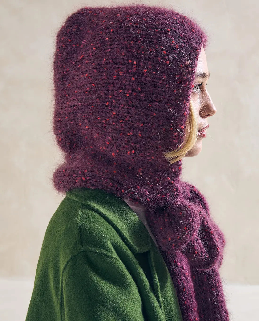 MODÈLE ACCESSOIRE ECHARPECAPUCHE CÉSARIA