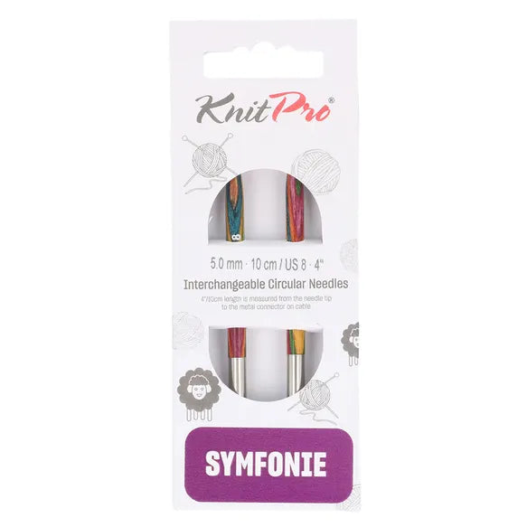 Knitpro Symfonie Interchangeable courte 10cm