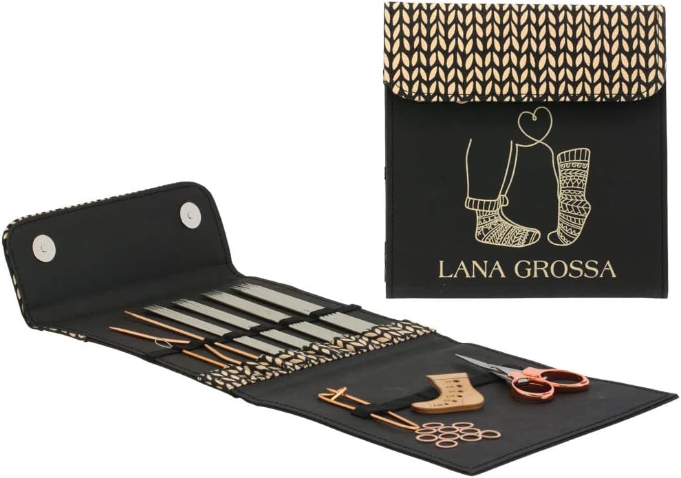 SET TRICOT CHAUSSETTES ACIER INOXYDABLE