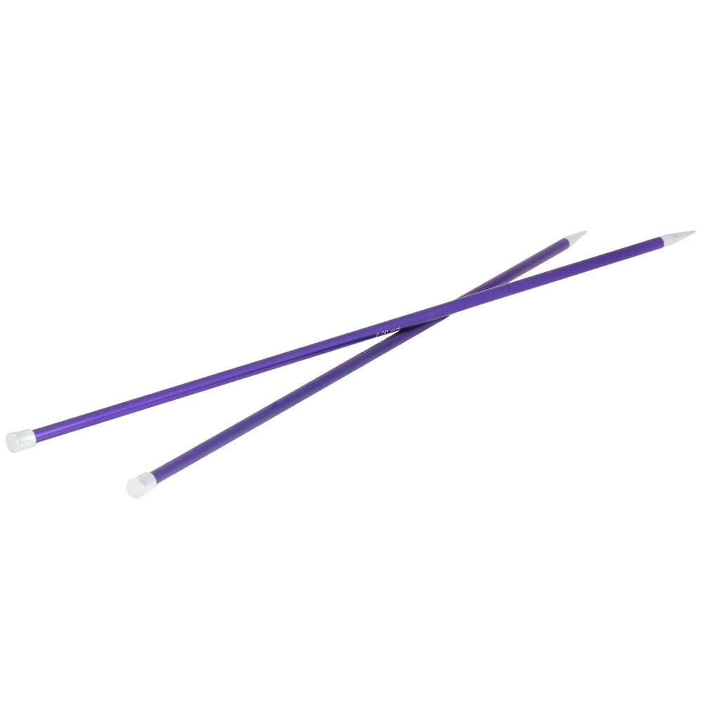 Aiguilles à tricoter Aluminium Rainbow 40cm