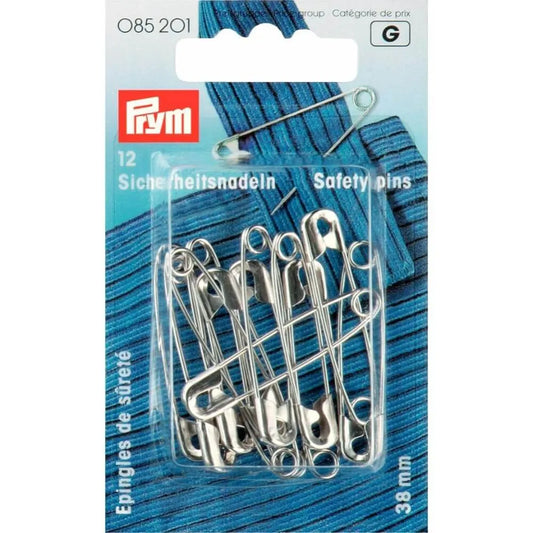 Épingles de sûreté argenté,