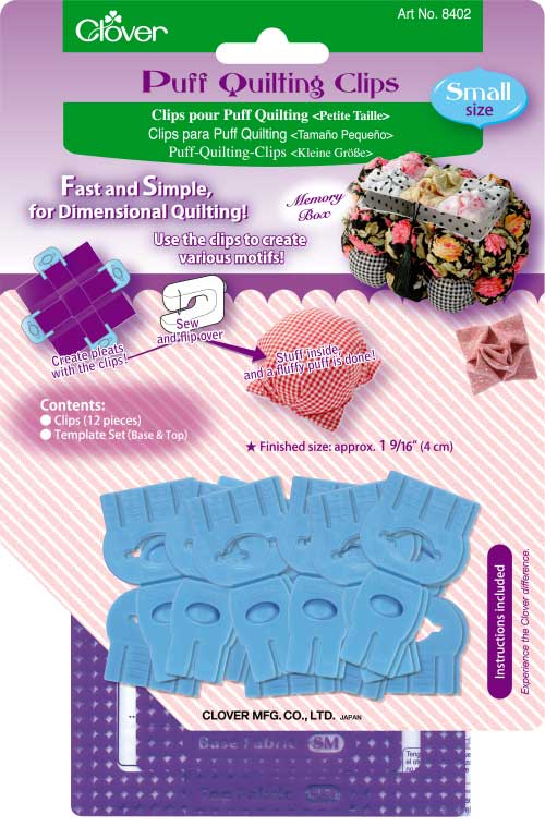Clips pour Puff Quilting – petite taille