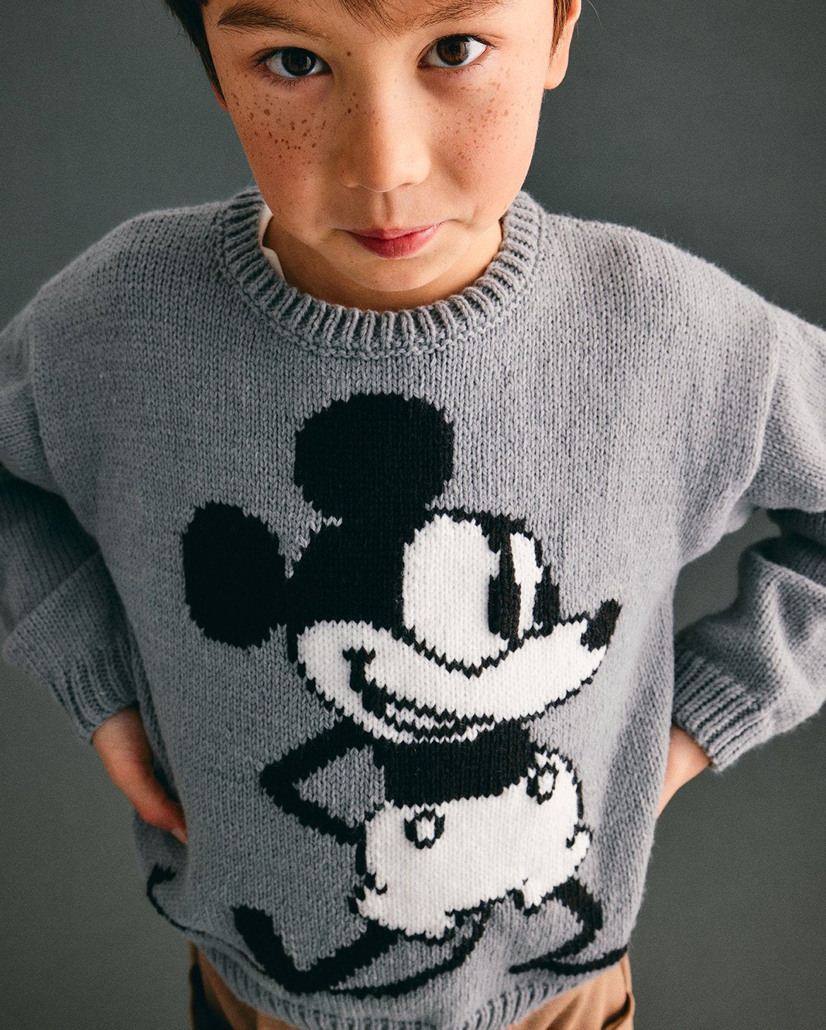 MODÈLE PULL GARÇON MOUSE