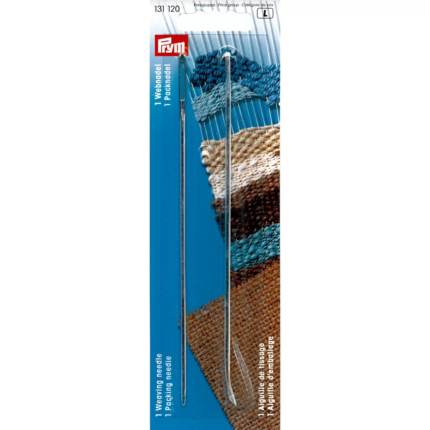 Aiguilles tissage et emballage