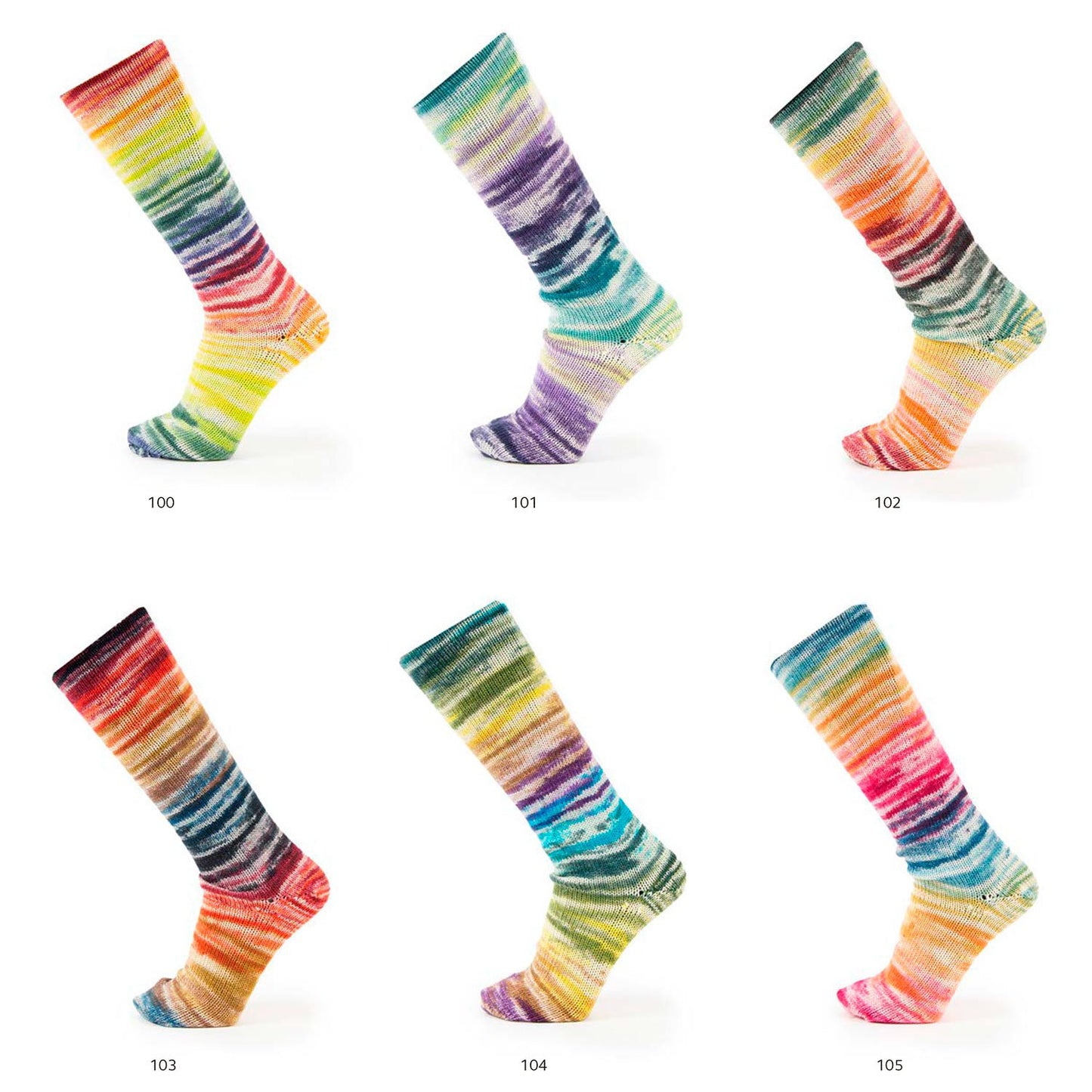 CRASY SYMMETRIC SOCKS & MORE BY SYLVIE RASCH