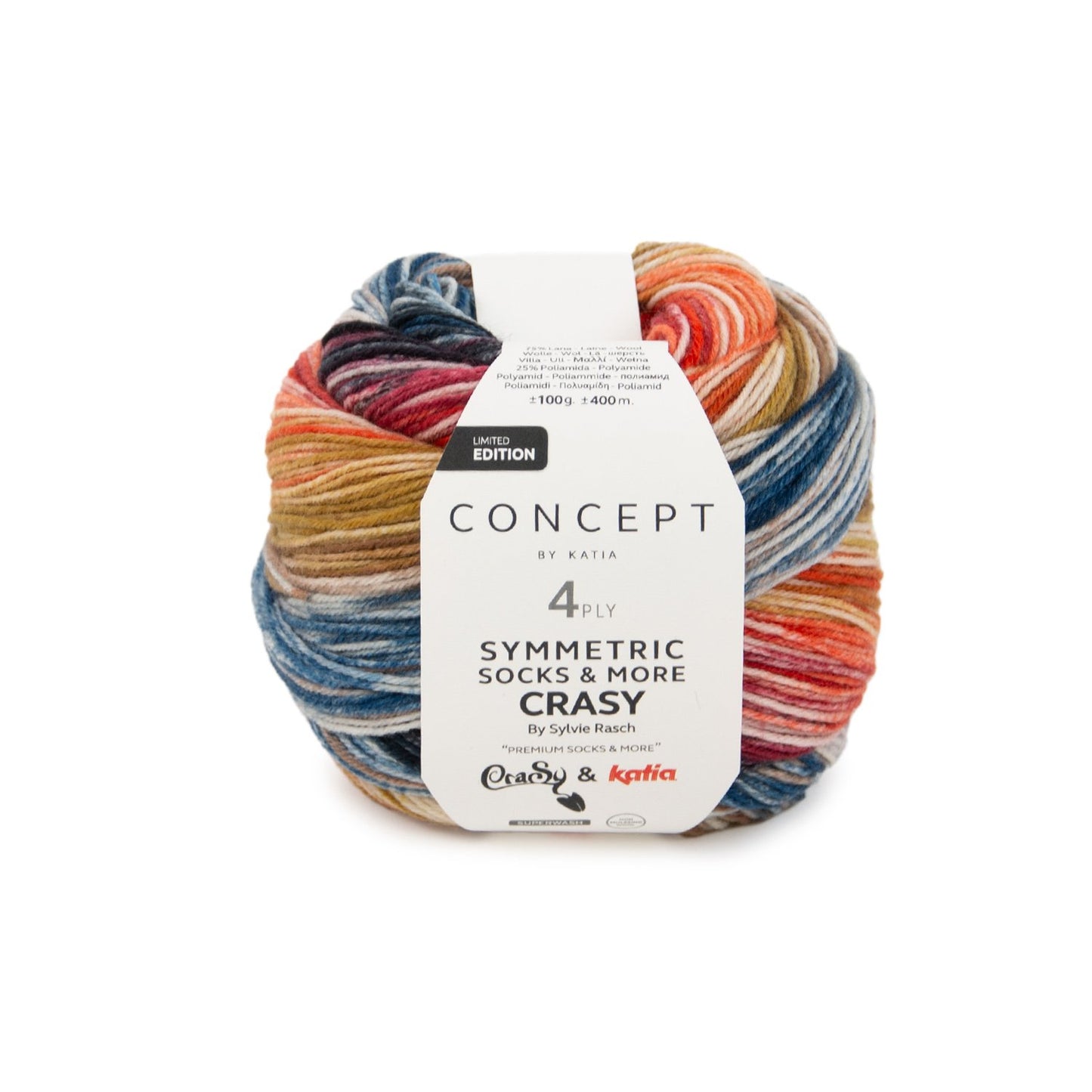 CRASY SYMMETRIC SOCKS & MORE BY SYLVIE RASCH