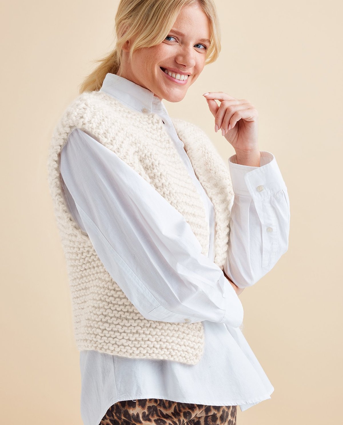 MODÈLE GILET SANS MANCHES MAYLINE