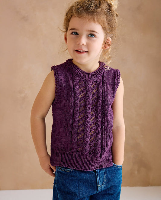 MODÈLE ENFANT DÉBARDEUR FANTINE