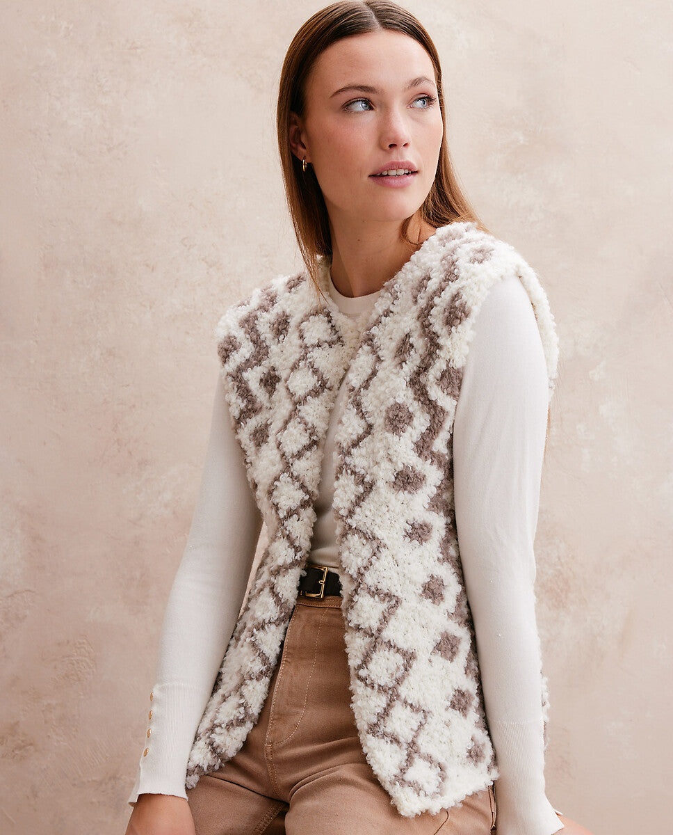 MODÈLE GILET SANS MANCHES VIC