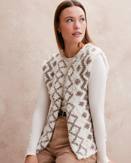 MODÈLE GILET SANS MANCHES VIC