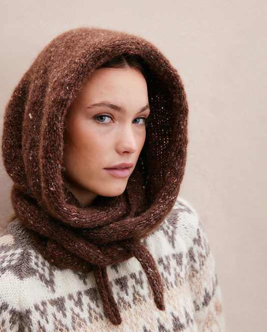 MODÈLE ECHARPE CAPUCHE VAO