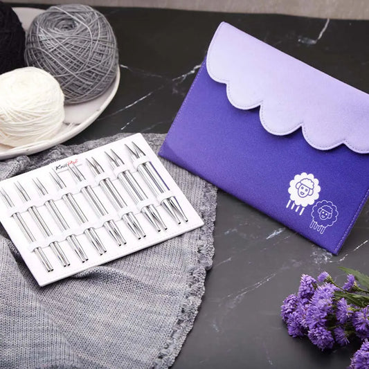KnitPro Nova – Set Deluxe d’aiguilles interchangeables