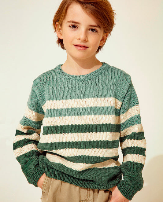 Modèle Pull Enfant Dave