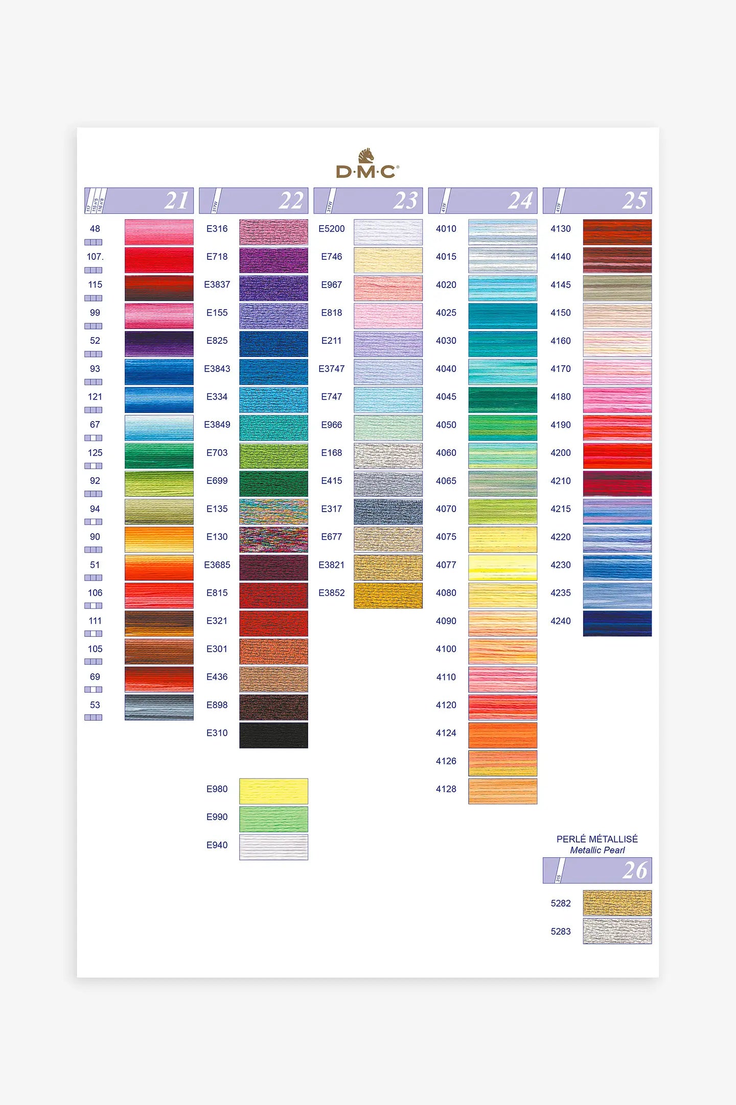 Nuancier Imprimé 500 Coloris Mouliné