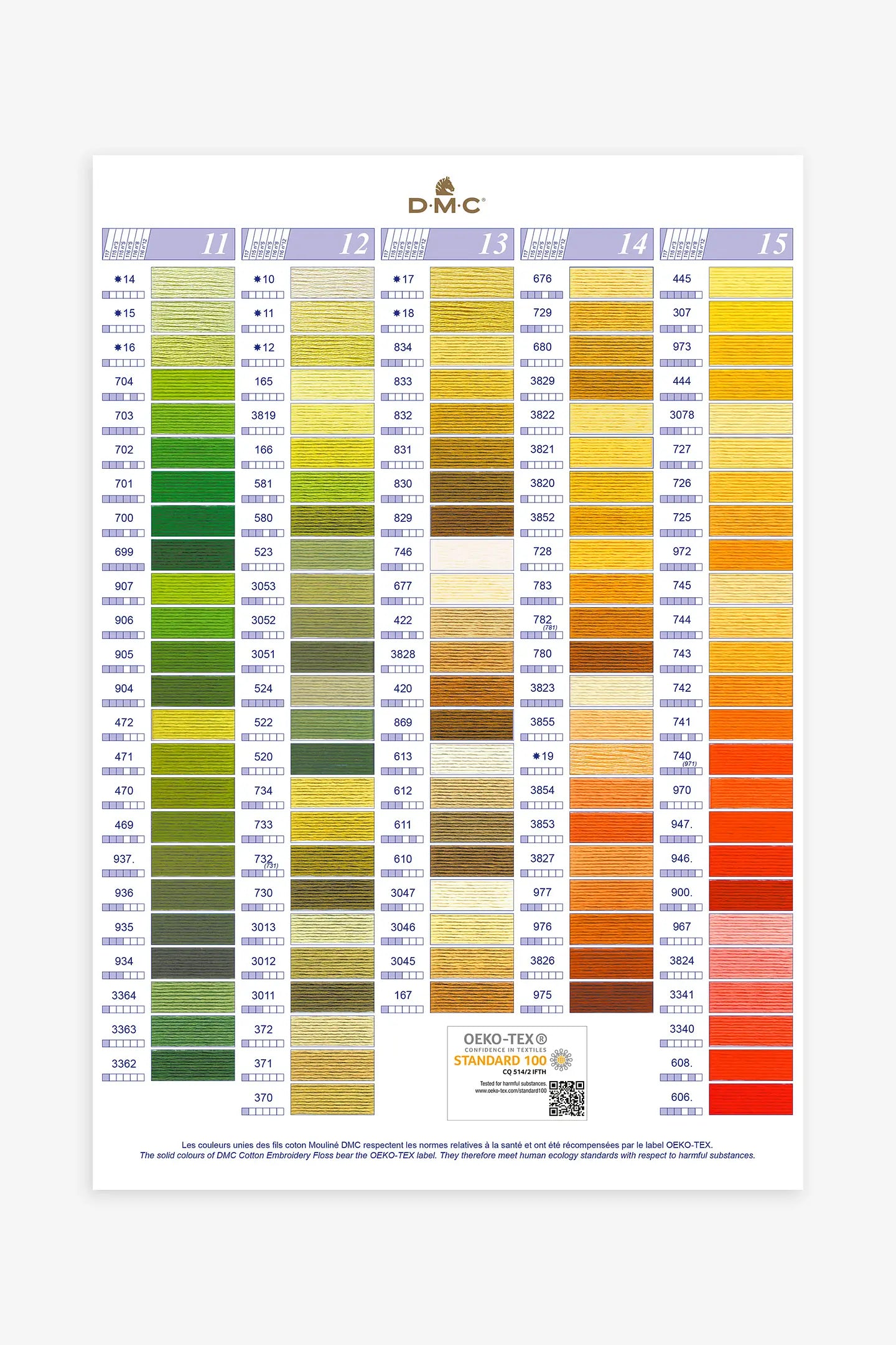 Nuancier Imprimé 500 Coloris Mouliné